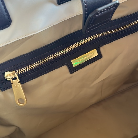 Tory Burch Nylon Large Ivory Pisces Dream Ella Printed Tote Patterned Tote 👜 - Picture 14 of 17